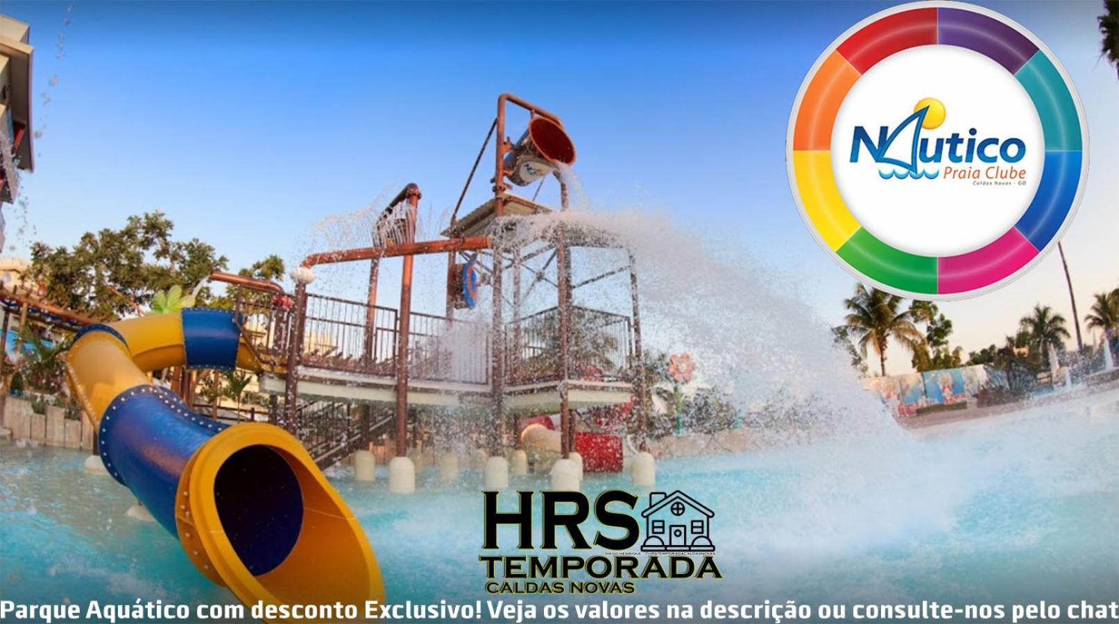 Hotel De Luxo Em Caldas Novas Com Ingressos Com Valor Exclusivo Nos Clubes Hot Park, Lagoa Termas, Waterpark, E Nautico!!! מראה חיצוני תמונה