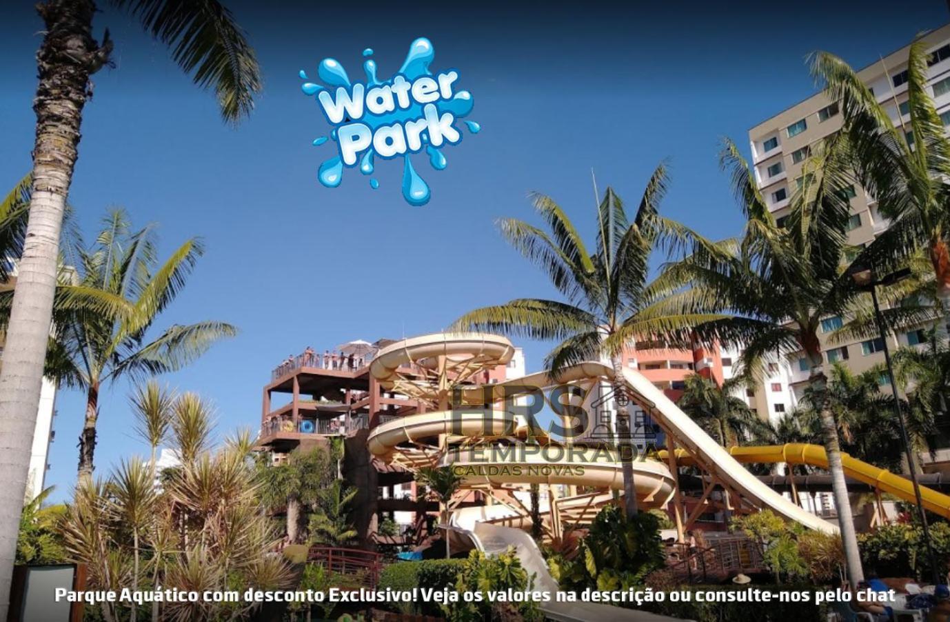 Hotel De Luxo Em Caldas Novas Com Ingressos Com Valor Exclusivo Nos Clubes Hot Park, Lagoa Termas, Waterpark, E Nautico!!! מראה חיצוני תמונה